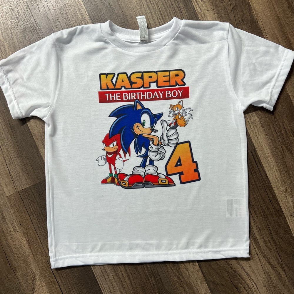 Kids custom birthday shirts